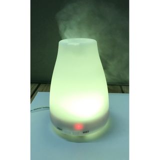 máy khuếch tán siêu âm trụ 120ml led bảy màu