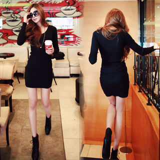 Váy thun freesize thời trang vải