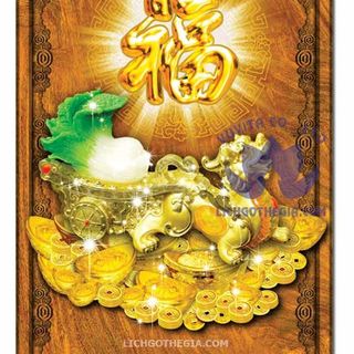 BÌA LỊCH GỖ TREO TƯỜNG GẮN BLOC 2019