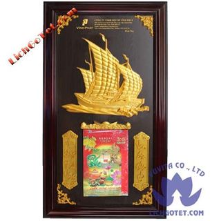 LỊCH GỖ TREO TƯỜNG PHÙ ĐIÊU THƯ PHÁP