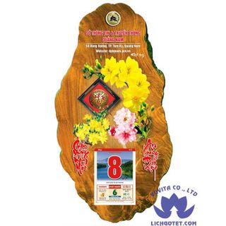 IN LỊCH GỖ TẾT GIÁ RẺ 2019