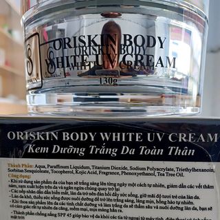 ORISKIN BODY WHTEUV CREAM