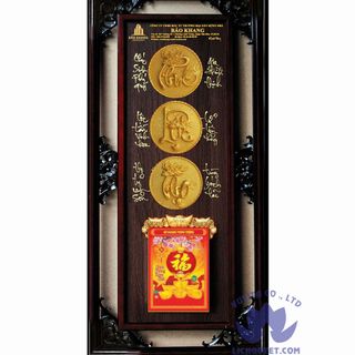 LỊCH GỖ TREO TƯỜNG PHÙ ĐIÊU THƯ PHÁP