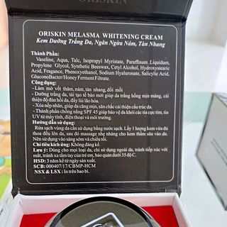 ORISKIN MELASMA WHITENING CREAM