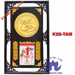 LỊCH GỖ TREO TƯỜNG TRANH NỔI 2019
