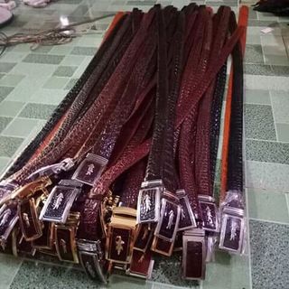 thắt lưng cá sấu 100