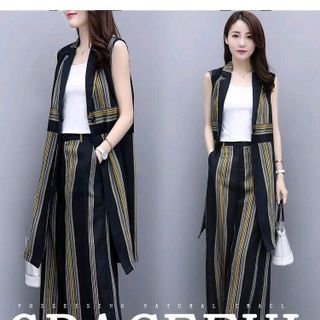 SET BO VEST KEM AO THUN