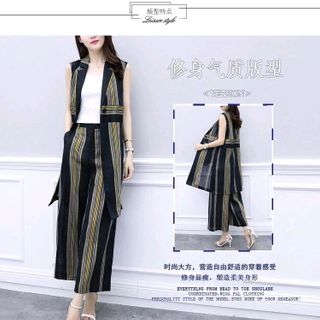 SET BO VEST KEM AO THUN