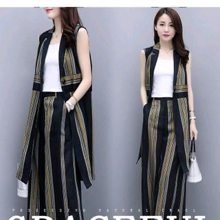 SET BO VEST KEM AO THUN