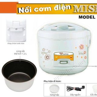 Nồi cơm điện Mishio 12L