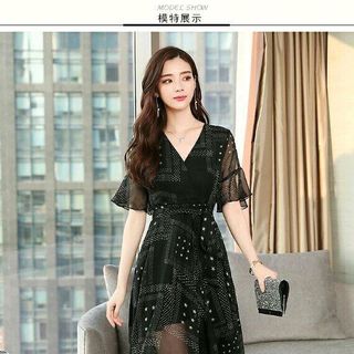 Đầm voan lụa mịm