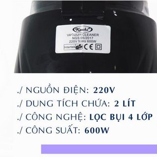 Máy hút bụi cầm tay Kachi