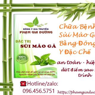 Đông Y Chữa Sùi Mào Gà