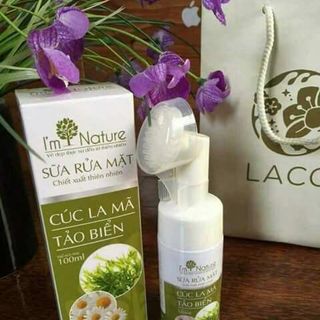 sữa rửa mặt xúc là mã tảo biển từ i’m nature