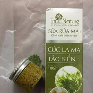 sữa rửa mặt xúc là mã tảo biển từ i’m nature