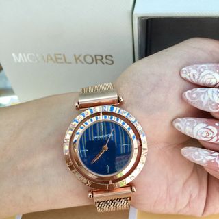 ĐỒNG HỒ NỮ MK MẶT XOAY DÂY LƯỚI 160K