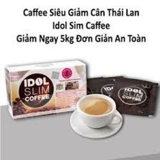 CÀ PHÊ GIẢM CÂN IDOL SLIM COFFEE dành cho người yếu tim mạch va cao huyết áp giá sỉ