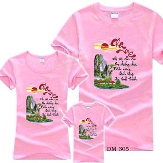 Áo gia đình áo nhóm áo lớp