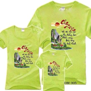 Áo gia đình áo nhóm áo lớp