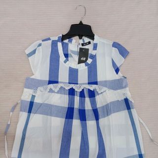 Áo bầu caro bubbery x