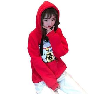 hoodie mèo thần tài chất thun có nỉ giá sỉ