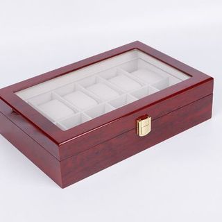 Hộp Đựng Đồng Hồ 12 Ngăn Bằng Gỗ
