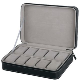 Hộp Đựng Đồng Hồ 10 Ngăn Kéo Khóa
