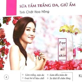 Sữa Tắm Trắng Da