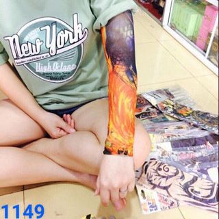 găng tay chống nắng tattoo giá sỉ 14k/đôi