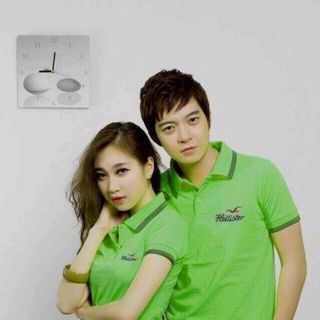 áo cặp cổ trụ