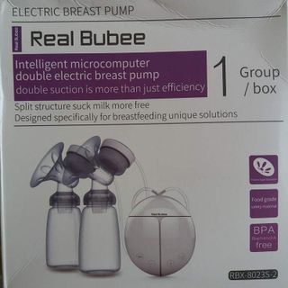 Máy hút sữa điện đôi Real Bubee