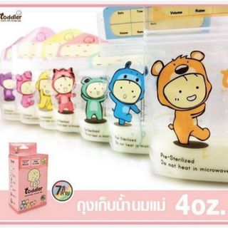 Túi trữ sữa Toddler em bé nhỏ dung tích 120-170ml hộp 28 túi