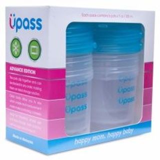 Cốc trữ sữa và thức ăn Upass