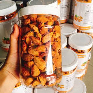 Hạnh nhân vỏ mỏng rang bơ nhập Mỹ