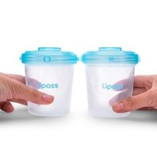 Cốc trữ sữa và thức ăn Upass