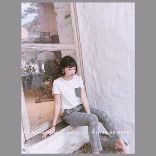 đồ bộ sọc - bộ phối túi sọc