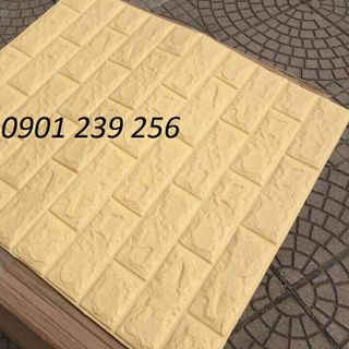XỐP DÁN TƯỜNG MÀU VÀNG NHẠT -