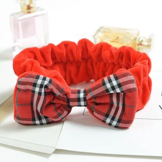 Băng đô rửa mặt nơ vải