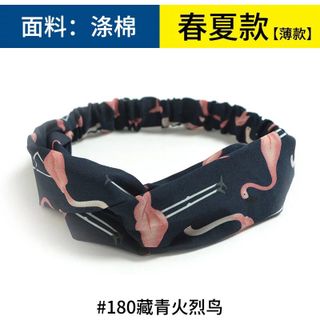 Băng đô turban hồng hạc