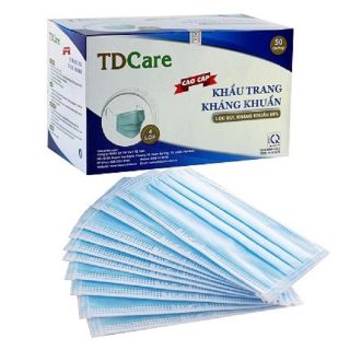 Khẩu trang y tế TDCare-4 Lớp Xanh