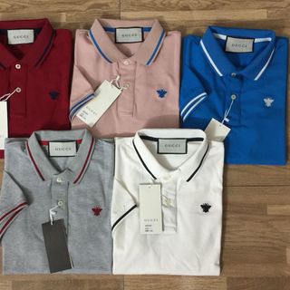 Áo Thun Có Cổ Con Ong 5 Phối Màu
