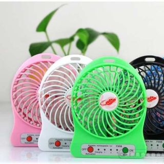 Quạt Mini 3 tốc độ tặng 1pin1 dây sạc giao màu ngẫu nhiên giá sỉ