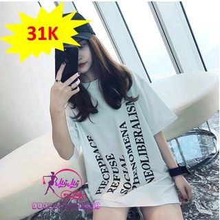 áo thun tay lỡ giấu quần