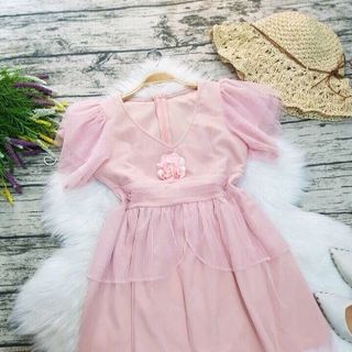 Đầm xòe maxi