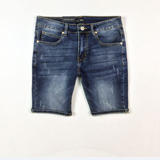 Quần Short Jeans Nam 2 Phối màu