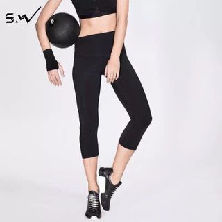 Quần tập lửng phối lưới 2 bên