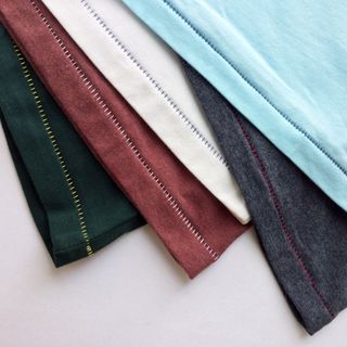 Áo thun Trơn Phối Chỉ