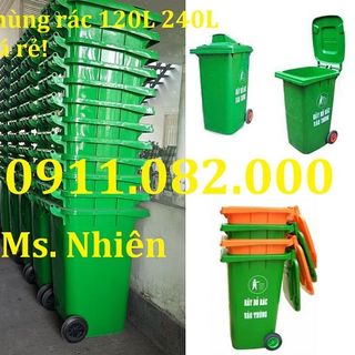 Nơi cung cấp thùng rác 240 lít giá rẻ nhất Tây ninh- giá sỉ