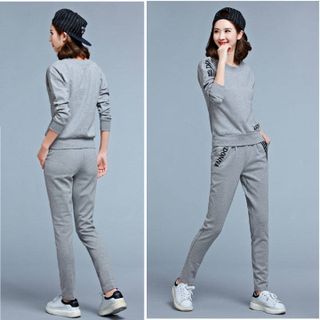 Đồ bộ thể thao thu đông nữ Dona TT56