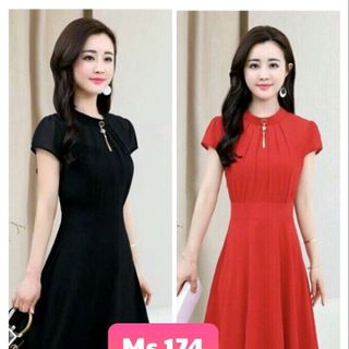 Đầm xếp li